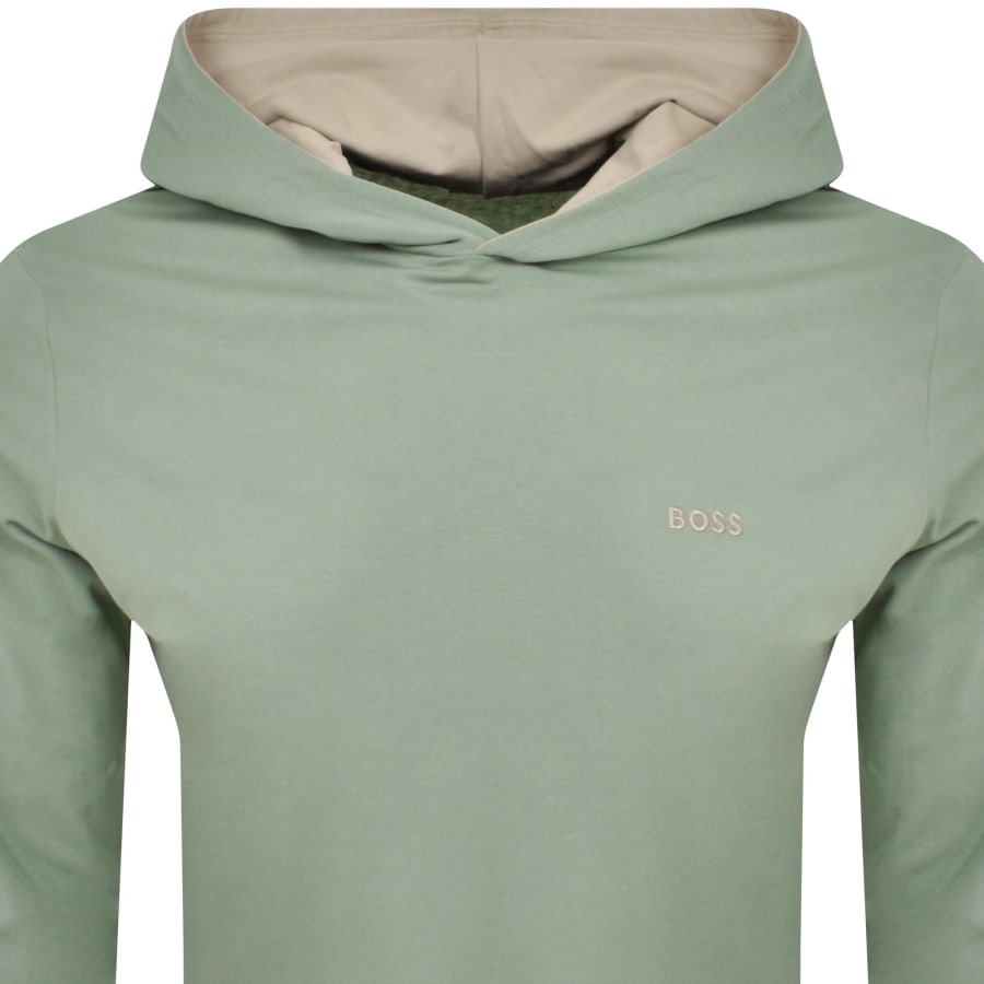 Hugo boss hooded t shirt hot sale